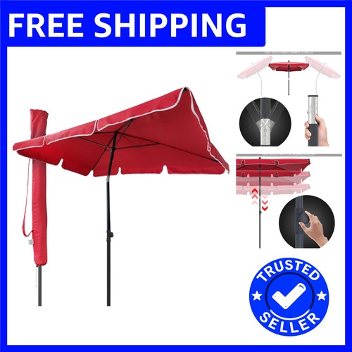 Tiltable garden parasol with - garden,