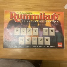 Vintage Rummikub Tile Word Game By Goliath  Complete 1995 Great Condition