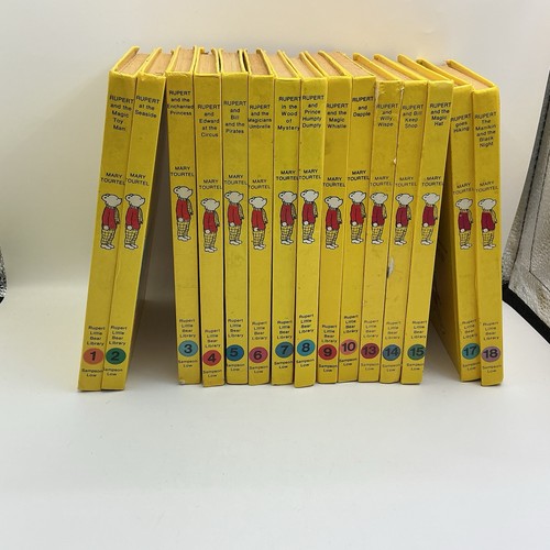 Rupert the bear book set - the, 15