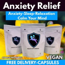 Anxiety Capsules 600mg Pills