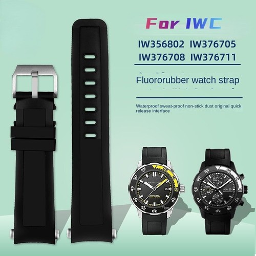 Rubber watch strap fit - rubber, for