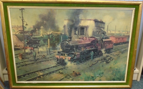 Framed print jubilee - print, "