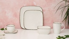 D&F Natural Cream Stoneware