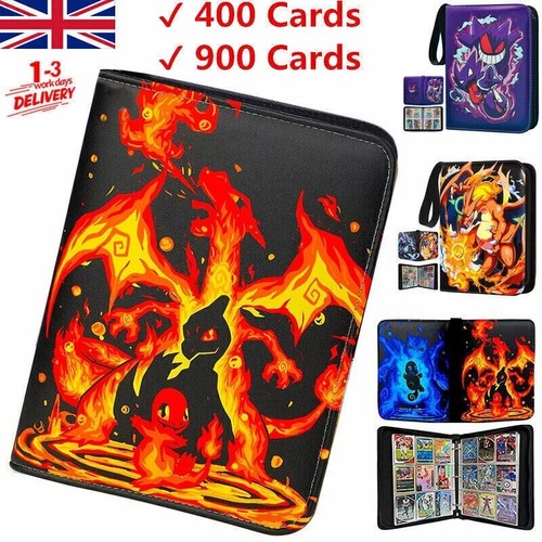 400 900 trading cards binder - trading,