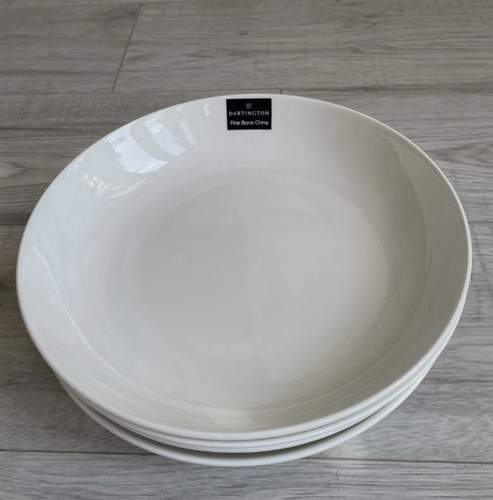 Dartington white bowls - 4, x