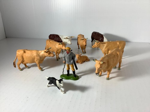 Vintage britains farm cattle - vintage,
