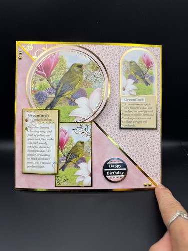 Handmade 7x7 bird theme - bird,