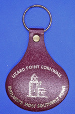 Keyring Key Ring - Lizard Point, Cornwall, England, Large Size