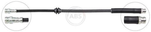 Abs inner rear brake hose - rear, fits