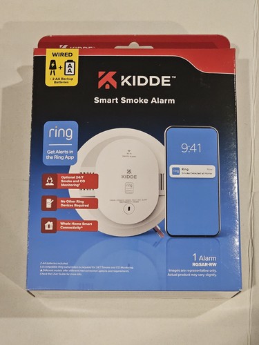 Kidde ring enabled smart smoke - kidde, ring-enabled