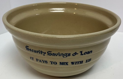 Vintage western stoneware bowl - western,