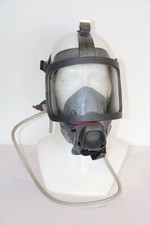 Interspiro full face mask USED gray rubber airsoft fun gift  firefighter SCBA