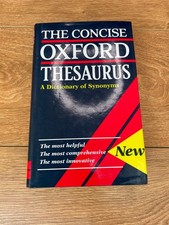 The Concise Oxford Thesaurus