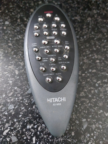 Genuine hitachi m69 remote - genuine, ax-m69