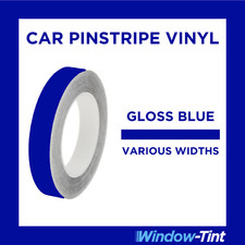 BLUE GLOSS Pin Stripe Roll PinStriping Line Tape Vinyl Car STICKER 10m Length
