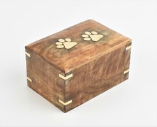 Wooden Casket Cremation Ashes
