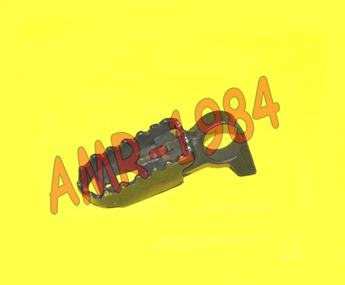 Front right footrest black - right,