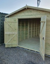 12X12 WOODEN WORKSHOP PRESSURE