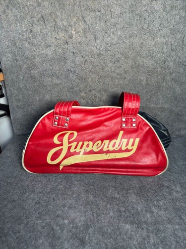 Superdry bag red black - bag, yellow