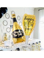 Happy New Year Balloons 2026