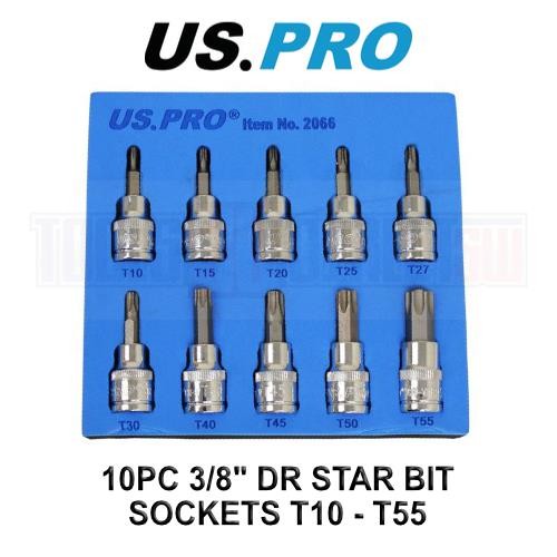 Pro 10pc 8dr - torx, /