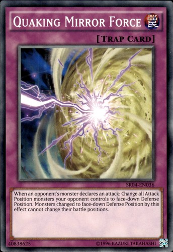 Quaking mirror force - mirror,