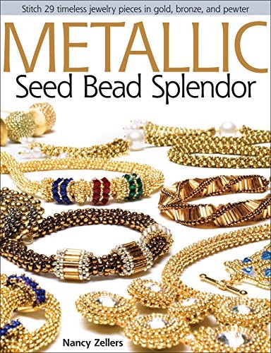 Metallic seed bead - metallic,