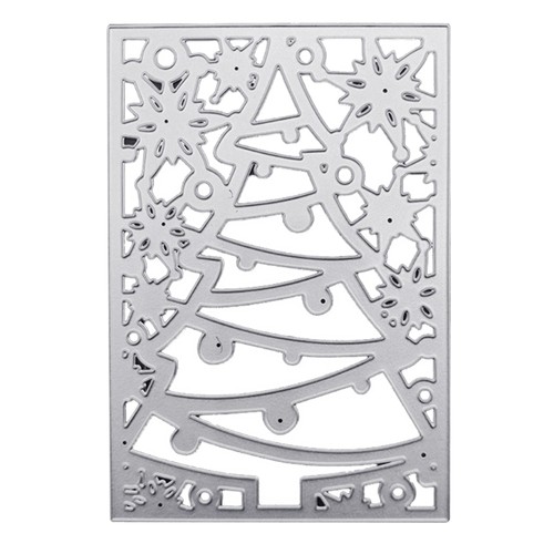Beautiful christmas tree die - christmas,