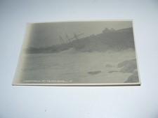 Ship Wreck of the Madeleine Tristan ashore at Portland Dorset RPPC Postcard