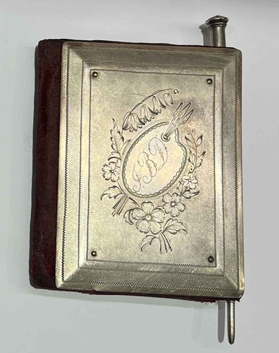 Antique dancing card - g.b.,