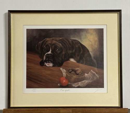 Limited edition boxer dog - edition,