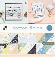 DCWV Double-Sided Cardstock Stack 12"X12" 36/Pkg-Cotton Fields,12 Designs/3 Each