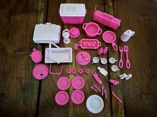 Barbie Mini Van Picnic Set 1995 Vintage Accessories Mattel Spares