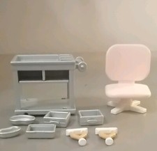 Sylvanian Families Spares For Hospital Doctors Clinic Trolley Chair Accessories 