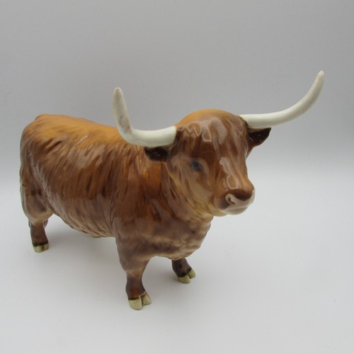 Beswick highland horned cow - beswick,