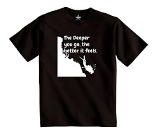 Scuba Diving The Deeper you go the Better it Feels - Mens Funny Novelty T-Shirt