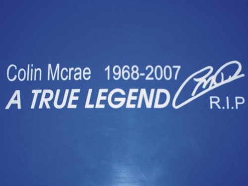 Colin mcrae tribute legend - colin,