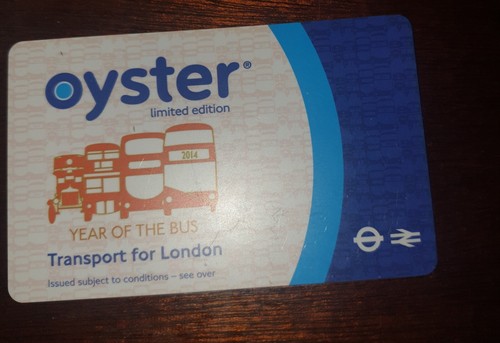 Limited edition oyster card - limited,