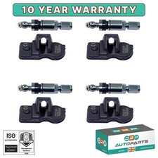 FOR AUDI A3 A4 A5 A6 A7 A8 Q7 Q8 TT TMPS TYRE PRESSURE 4 PCS SENSOR KIT 433Mhz
