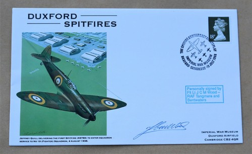Duxford spitfires 1988 cover - spitfires,