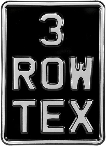 5x7 row black - 3, pressed