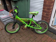 Spike 18 inch Wheel - Strike Team Racer Range -Kids Bike Bicycle - Green & Black