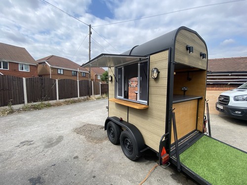 Converted horsebox trailer