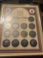 The Royal Wedding Coin Collection 1981 Framed. Excellent Condition