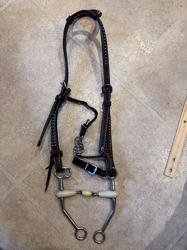 Horse snaffle bit - horse,
