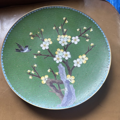 Bin chinese cloisonné - chinese, lotus