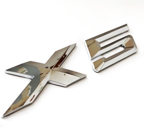 Silver chrome letters - silver,