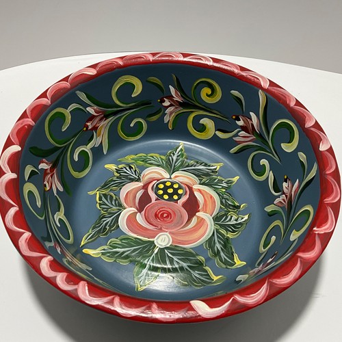 Vintage rosemaling hand - rosemaling,