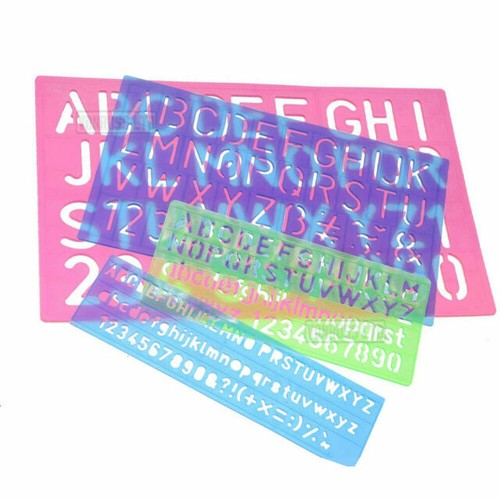 Stencil set upper lower - 4,