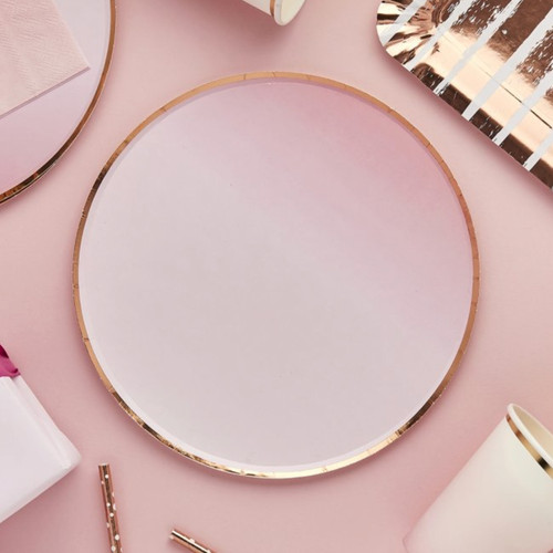 Pink ombre rose gold party - ombre,
